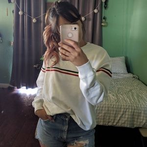 🇨🇷🌼 Brandy Melville red white blue sweater 🇨🇷
